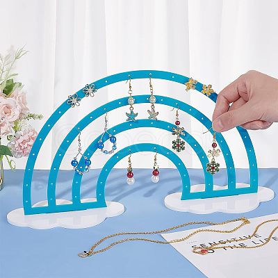 Acrylic Earring Display Stands EDIS-WH0029-11A-1