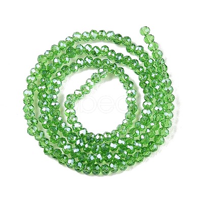 Electroplate Glass Beads Strands EGLA-A044-T1mm-A11-1