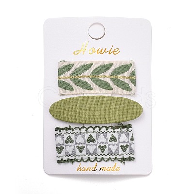 Cloth Snap Hair Clips Set PHAR-D010-01B-1