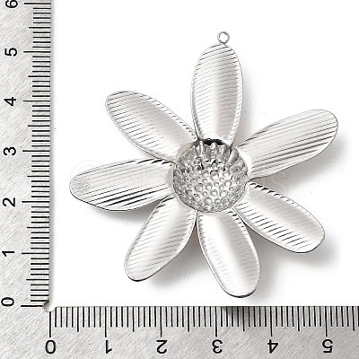 Two Tone 304 Stainless Steel Big Pendants STAS-B120-01GP-02-1