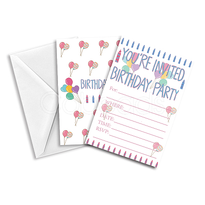 SUPERDANT Invitation Cards DIY-SD0001-05B-1