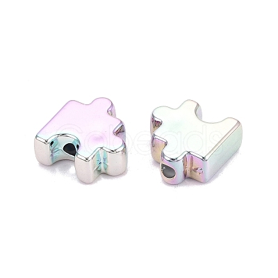UV Plating Opaque Acrylic Beads OACR-Q198-10-1