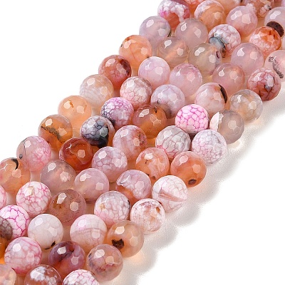 Natural Agate Beads Strands G-M437-C01-01D-1