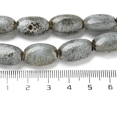 Handmade Porcelain Beads Strands PORC-B002-18C-1
