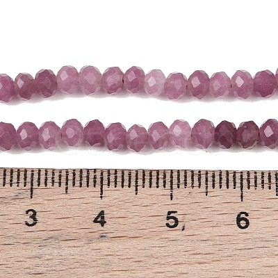 Dyed Natural Whie Jade Beads Strands GG-CBAF9EE-A30-3x4mm-1