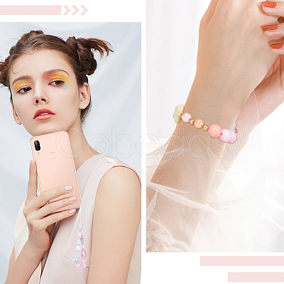 Opaque & Transparent Acrylic Beads Sets MACR-SC0001-31A-1