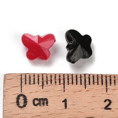 Opaque Acrylic Beads SACR-D009-02E-1