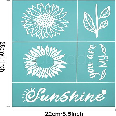 Self-Adhesive Silk Screen Printing Stencil DIY-WH0173-021-T-1