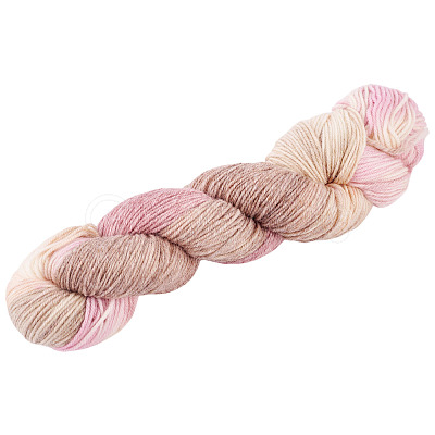 1 Skein Gradient Segment Dyed 80% Wool 20% Acrylic Blended Yarn OCOR-TA0003-02A-1