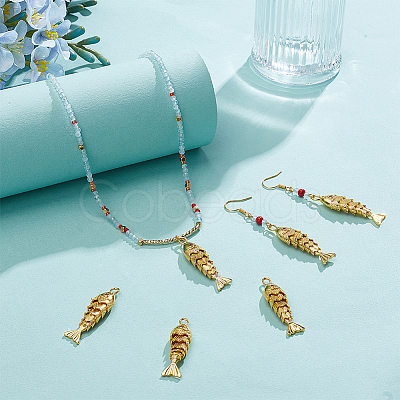 6Pcs Brass Pendants KK-BC00015-48B-1