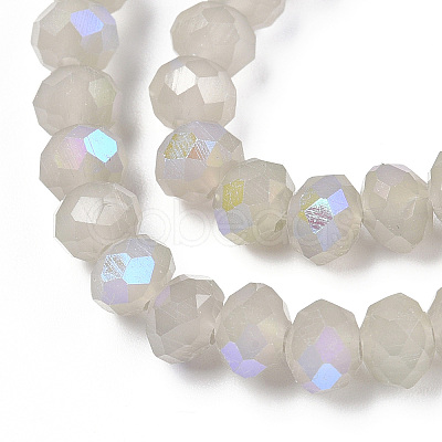 Electroplate Glass Beads Strands LS-EGLA-A034-J6mm-L09-1