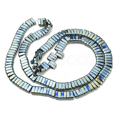 Electroplated Non-magnetic Synthetic Hematite Beads Strands G-C106-B02-02A-1
