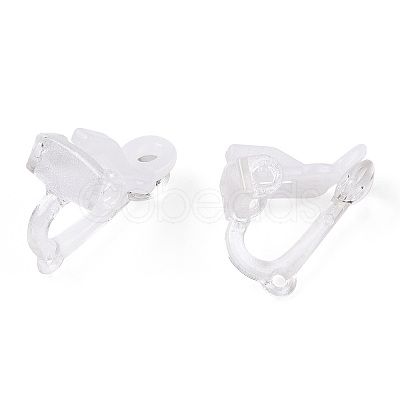Plastic Clip-on Earring Findings FIND-R039-04-A01-1