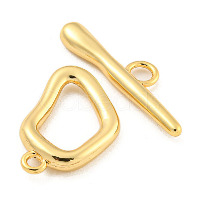 Brass Toggle Clasps KK-A223-29G-1