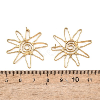 304 Stainless Steel Pendants STAS-G364-08G-1