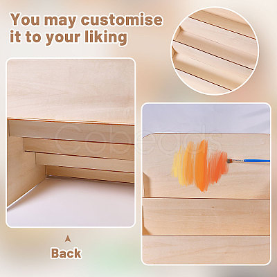 5-Tier Wood Display Risers ODIS-WH0038-242-1