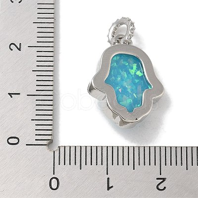 Rack Plating Brass Pendants KK-Q009-05P-01-1