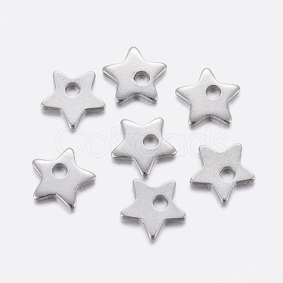 Tarnish Resistant 304 Stainless Steel Charms X-STAS-F159-54P-1