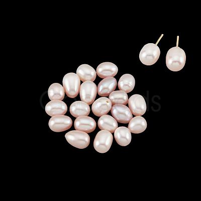 Nbeads Natural Cultured Freshwater Pearl Beads PEAR-NB0001-91A-1