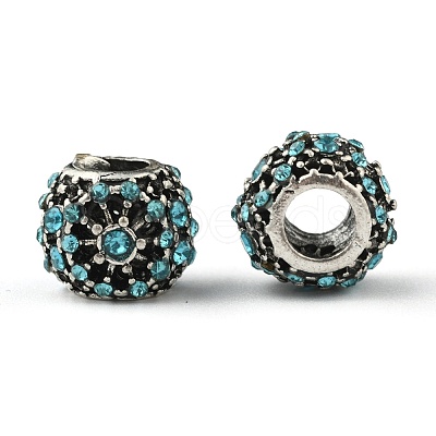 Alloy European Beads MPDL-S066-045-1