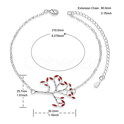 Brass Link Anklets JA128A-1
