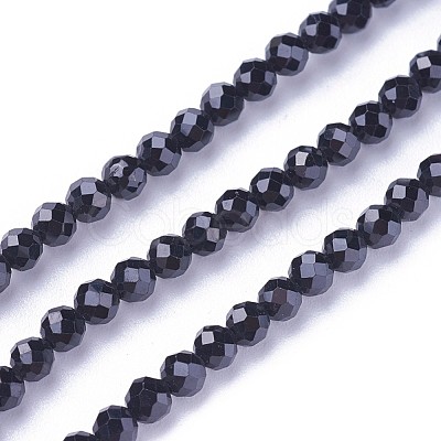 Natural Spinel Beads Strands X-G-F619-14-3mm-1