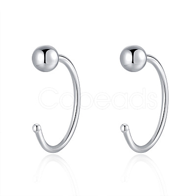 999 Fine Silver Stud Earrings FS-WG1D9DE-03-1