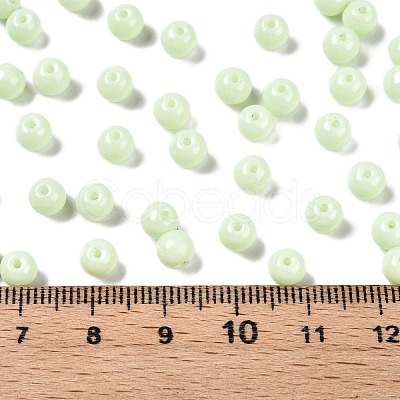Opaque Baking Paint Glass Beads DGLA-T004-02M-1