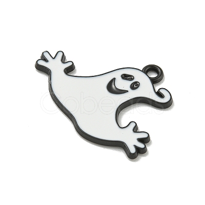Halloween Theme Alloy Enamel Pendants ENAM-I060-11E-1