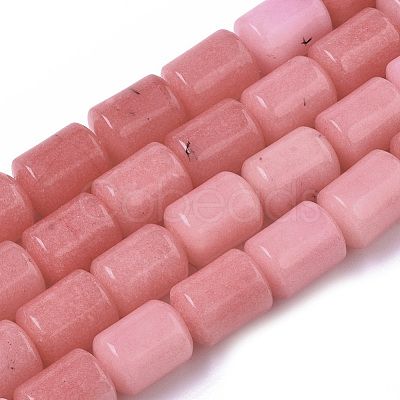 Natural Gemstone Rhodochrosite Stone Column Beads Strands G-S115-08-1