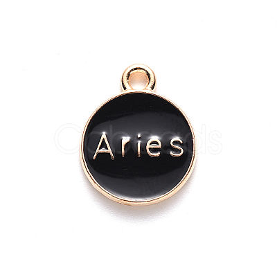 Alloy Enamel Pendants LS-ENAM-S124-01A-08A-1