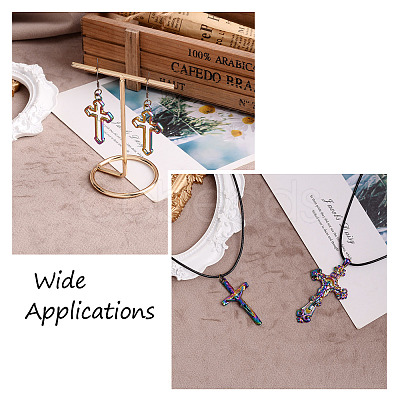 12Pcs 6 Styles Plated Alloy Pendants FIND-TA0001-44-1