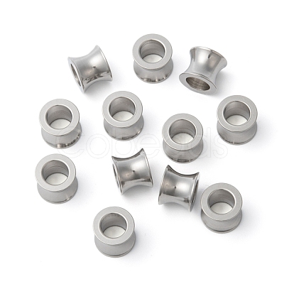 Tarnish Resistant 304 Stainless Steel Beads STAS-E039-2-1