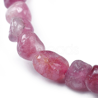 Natural Mixed Gemstone Bead Stretch Bracelets BJEW-K213-M03-1