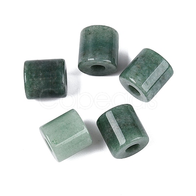 Natural Green Aventurine European Beads G-P520-05M-1