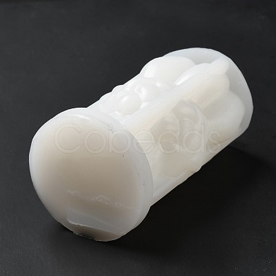 Embossed Pillar DIY Candle Silicone Molds CAND-B001-02-1