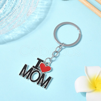 1Pc Alloy Enamel Keychains KEYC-FS0001-12-1