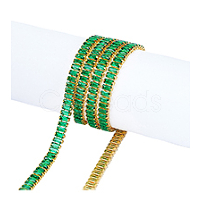 1M Brass Rhinestone Cup Chains CHC-PH0001-27A-1