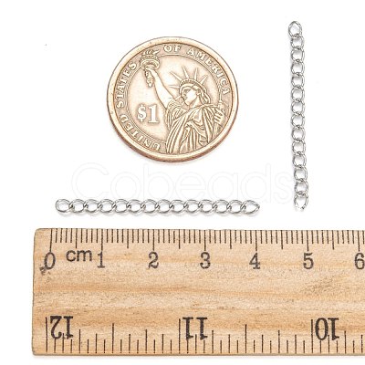 Tarnish Resistant 304 Stainless Steel Ends Chains CHS-R005-1