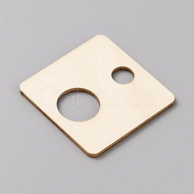 Wood Craft Supplies AJEW-WH0534-27A-1