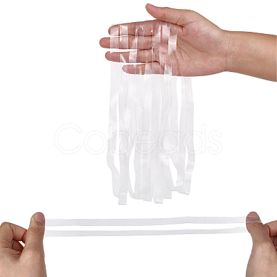 Transparent TPU Rubber Binding Band AJEW-NB0008-13F-1