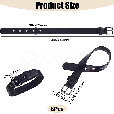 PU Imitation Leather Cord Bracelets BJEW-WH0020-68C-1