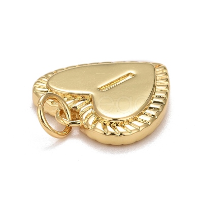 Rack Plating Golden Brass Pendants KK-E260-01G-I-1