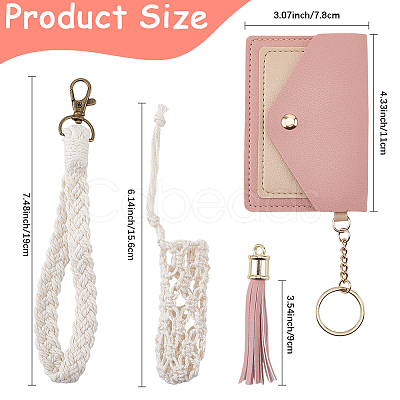 DIY Keychain Kits AJEW-CL0002-85B-1