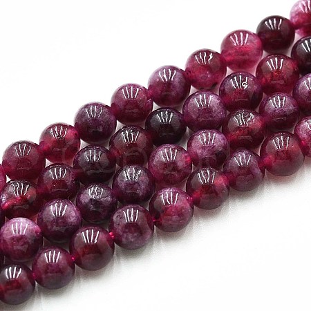 Natural Quartz Beads Strands X-G-N355-6mm-46-1