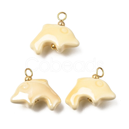 Handmade Porcelain Pendants PR-CBA0027-07G-03-1