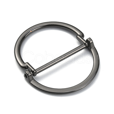 Alloy Buckle Clasps FIND-WH0143-82C-B-1