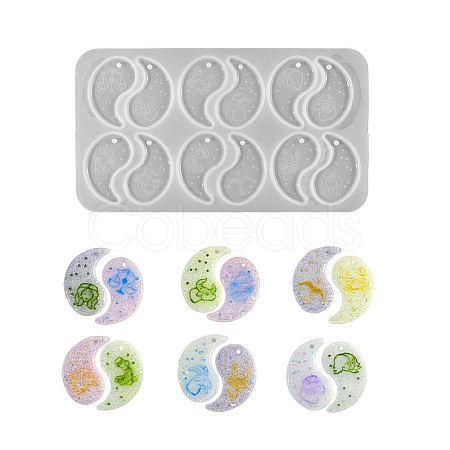 DIY Silicone Pendant Molds DIY-A053-01C-1