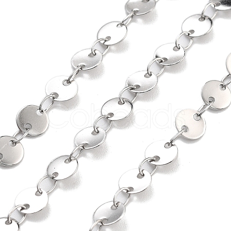 Non-Tarnish 304 Stainless Steel Link Chain CHS-H026-05A-P-1