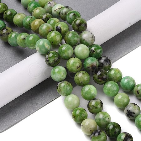 Natural Serpentine Bead Strands G-N166-26-1